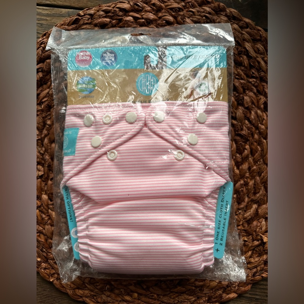 Charlie Banana reusable diaper with inserts OS one size